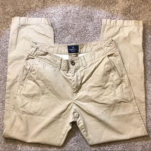 American Eagle Khaki Chino Pants, 30x32